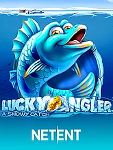 Lucky Angler A Snowy Catch